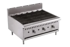 Grill Pierre de Lave Professionnel - Gaz - Combisteel