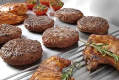 Grill rainuré 1/3 Profi Line 2/3 lisse 1/3 rainuré 230V/3500W 720x530x(H)250 mm - Hendi