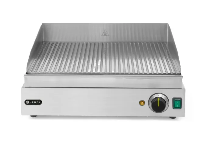 Grill rainuré Profi Line 230V/2400W 550x420x(H)240 mm - Hendi