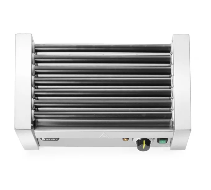 Grill Roulant pour Saucisses - 1 zone - 7 rouleaux - Hendi