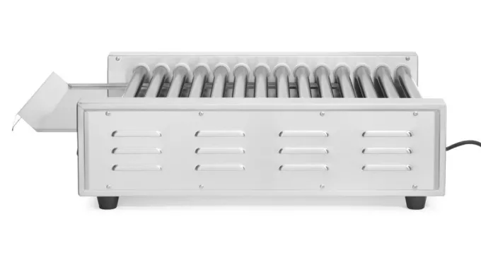Grill Roulant pour Saucisses - 2 Zones - 14 Rouleaux - Hendi