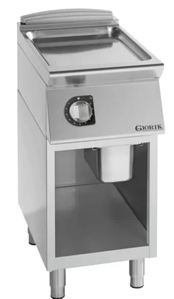 Grills Electriques, acier chromé, surface de cuisson simples-lisses - Giorik - FLE72GCRX