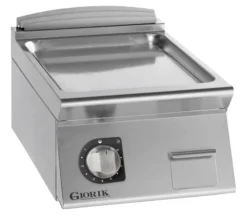 Grills Electriques, acier chromé, surface de cuisson simples-lisses - Giorik - FLE92TCRX