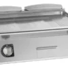 Grills Electriques, acier chromé, surface de cuisson doubles-mi-lisses/ mi-rainurées - Giorik - FME741TCRX