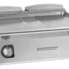 Grills Electriques, acier chromé, surface de cuisson doubles-rainurées - Giorik - FRE741TCRX