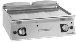Grills Gaz, acier chromé, surface de cuisson doubles-lisses - Giorik - FLG741TCRX