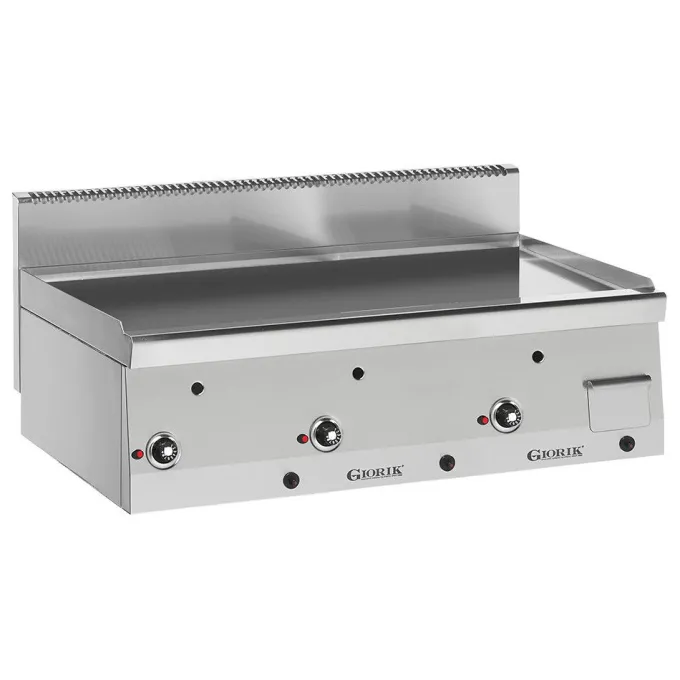 Grills Gaz, acier inoxydable, triples lisses - Giorik