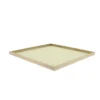 Gusteo plateau carré bois 38x38 cm - Lot de 20 - Créapak
