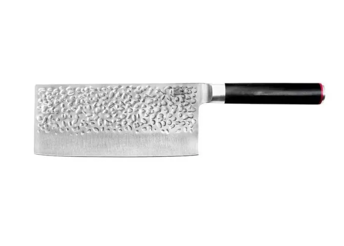 Hachoir Chinois Pakka - Lame 19cm - Saya et Boîte Bambou - Kotai