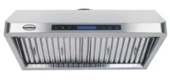 Hotte Aspirante avec Moteur 1530 m3/h - 1200 mm - Combisteel