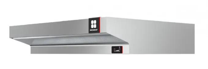Hotte Inox pour Four à Pizza FLAME 9 sans Moteur - PizzaGroup