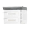 Hotte Inox pour Four à Pizza Modèle MAX4F et MAX8F sans Moteur - PizzaGroup