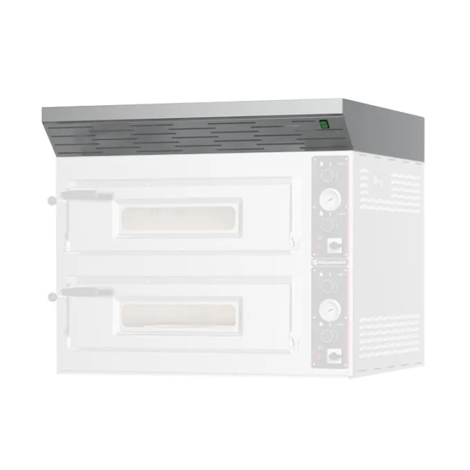 Hotte Inox pour Four à Pizza Modèle MAX4F et MAX8F sans Moteur - PizzaGroup