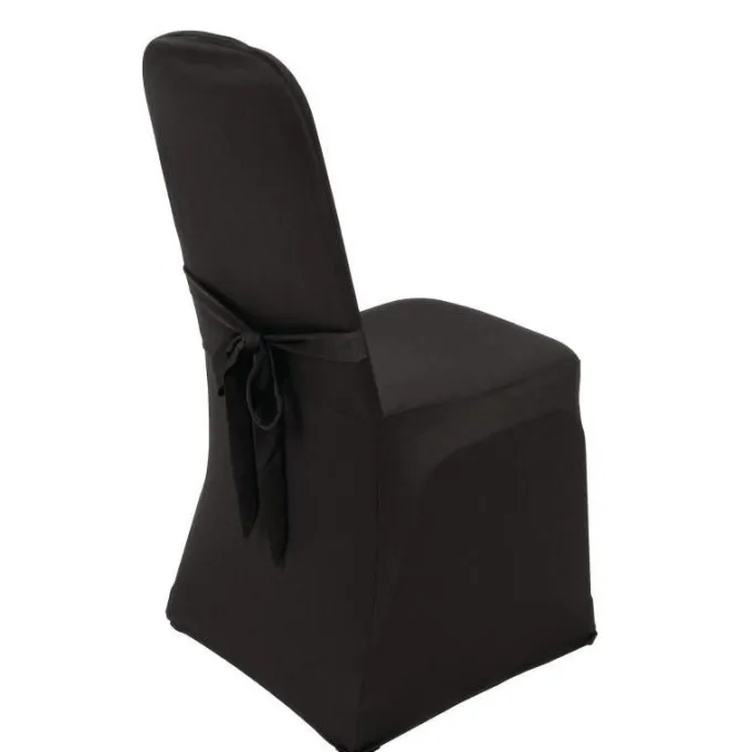 Housse de Chaise de Banquet Noire - Bolero