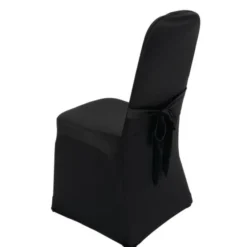 Housse de Chaise de Banquet Noire - Bolero