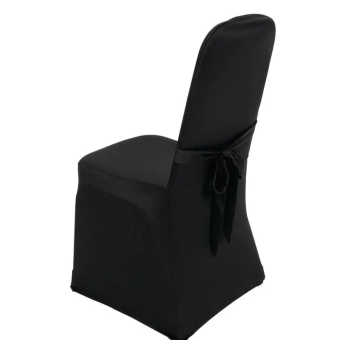 Housse de Chaise de Banquet Noire - Bolero