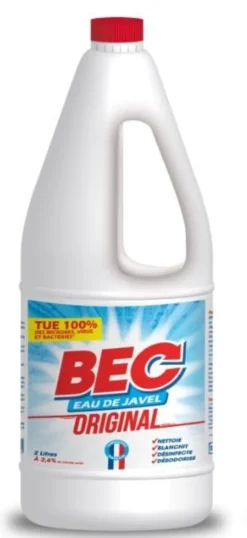 Javel 2.6% Chlore Actif 2L le Bidon - Lot de 11 - Pintaud
