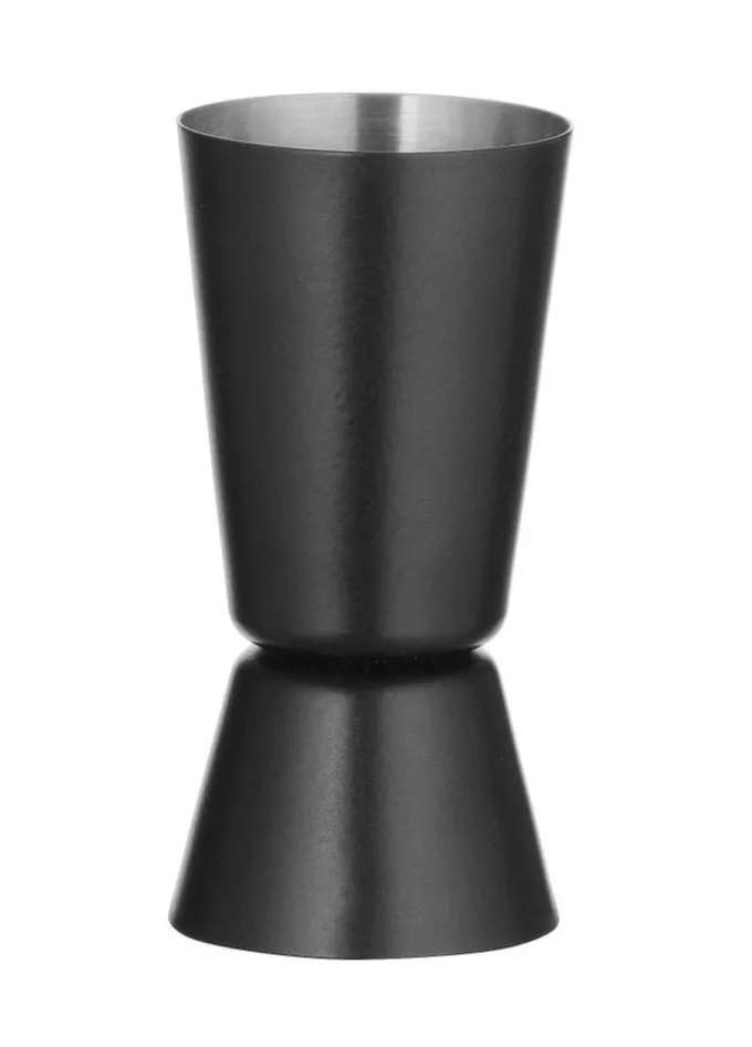 Jigger BarUp Inox - 25/35 ml - Ø40x(H)75 - Noir - Hendi