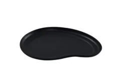 KAROLA assiette moyenne noire - 24 unités - Betik