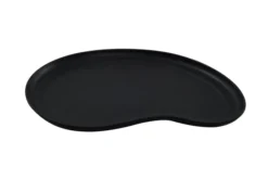 KAROLA grande assiette noire - 12 unités - Betik