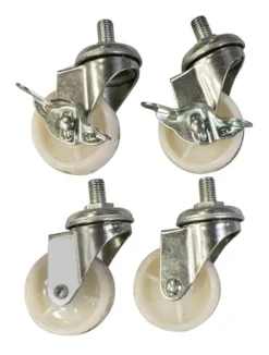 KIT DE ROULETTES POUR SALADETTES DONT 2 A FREINS-L2G
