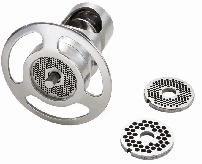 Kit Inox Double Coupe Hachoir 82 mm pour Batteur Mélangeur avec Prise - Dito Sama