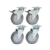 Kit 4 Roulettes - 110/180H - Sofraca