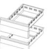 Kit Tiroir 2 x GN 1/1 pour Soubassement Réfrigéré Série 700 - AFI Collin Lucy