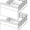 Kit Tiroir 2 x GN 1/1 pour Table Réfrigérée Série 700 - AFI Collin Lucy