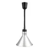Lampe Chauffante Conique Rétractable Finition Argent - Buffalo