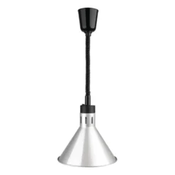 Lampe Chauffante Conique Rétractable Finition Argent - Buffalo