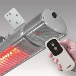 Lampe Chauffante de Terrasse avec Télécommande - 2200 W
