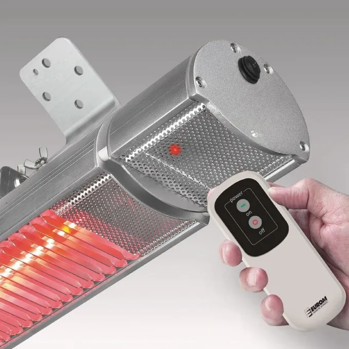 Lampe Chauffante de Terrasse avec Télécommande - 2200 W