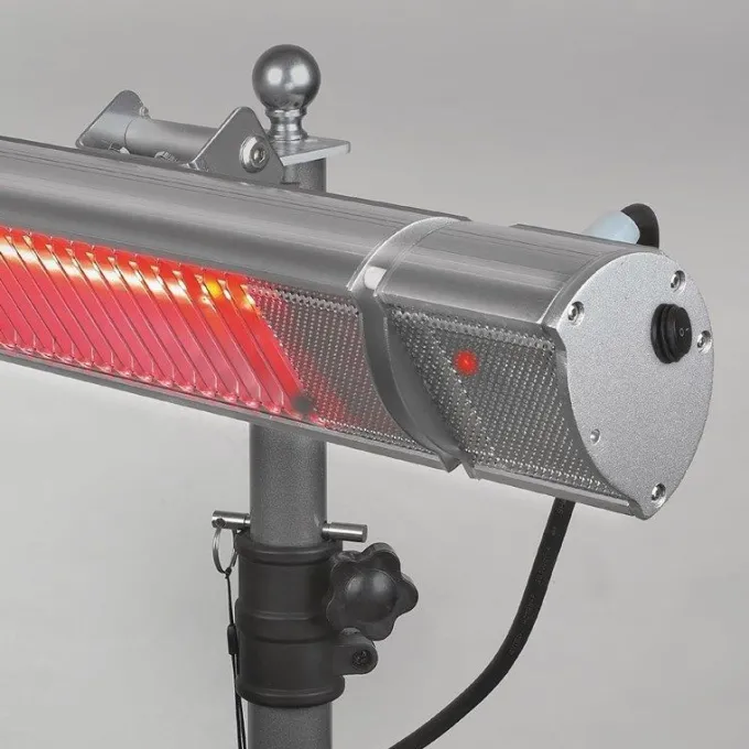 Lampe Chauffante de Terrasse avec Télécommande - 2200 W