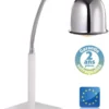 Lampe chauffante sur pied - Blanc - 250 W - Sofraca