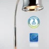 Lampe chauffante sur pied - Chromée - 250 W - Sofraca