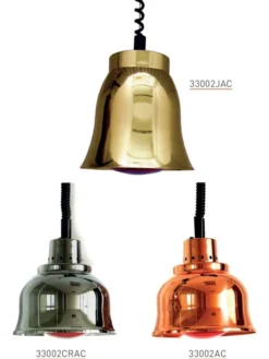 Lampe chauffante suspendue cuivrée rouge - Infra-rouge - Prestige - Sofraca