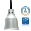 Lampe chauffante suspendue - Infra-rouge - Basic - Alu brossé - Sofraca