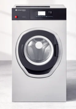 Lave-linge industriel electrique à cuve suspendue 11kg - pompe de vidange - Schultess