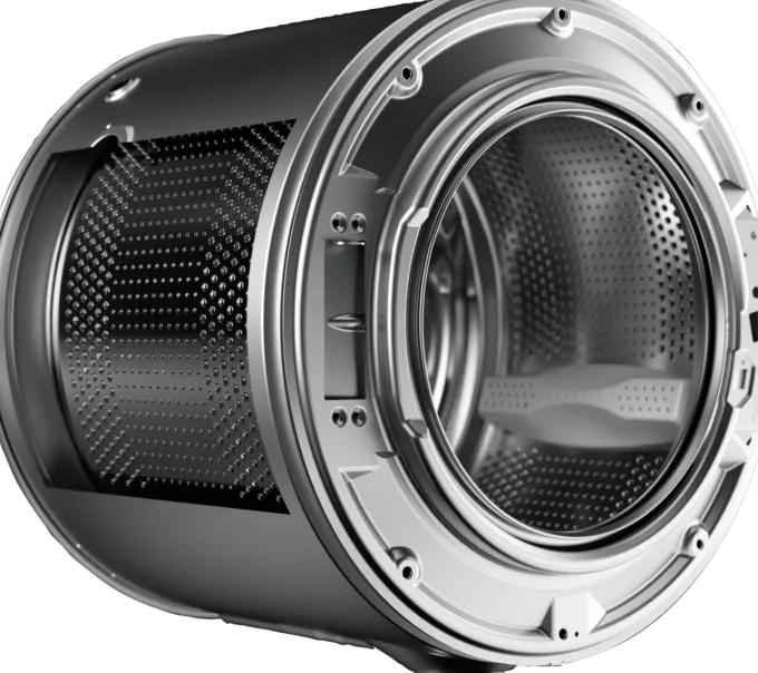 Lave-linge professionnel Titane 9 kg - pompe de vidange - Asko