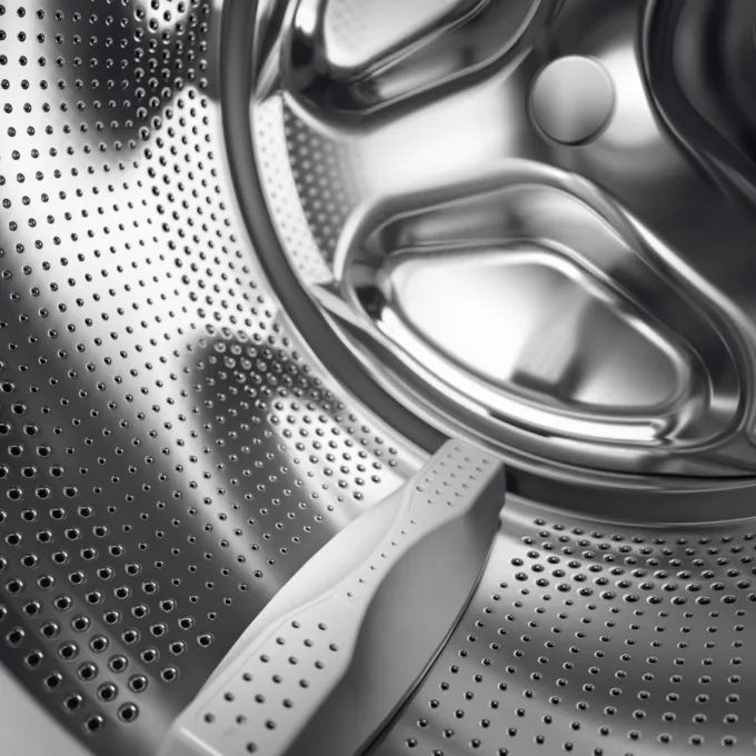 Lave-linge professionnel Titane 9 kg - pompe de vidange - Asko