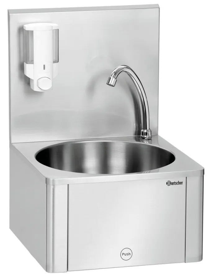 Lave-main Professionnel - Commande Genou - Bartscher