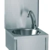 Lave-mains inox mural avec dosseret -Nosem