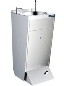 Lave-Mains sur Piètement en Inox avec Bec Pivotant + Distributeur Savon - Distform