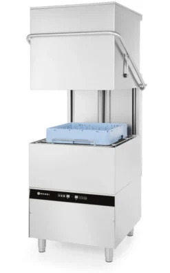Lave-Vaisselle à Capot Gamme Kitchen Line Doseur Détergent et Pompe de Vidange - Hendi