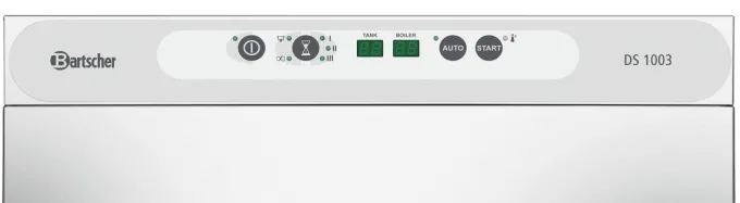 Lave-vaisselle professionnel à capot panier 500 x 500 mm - Bartscher