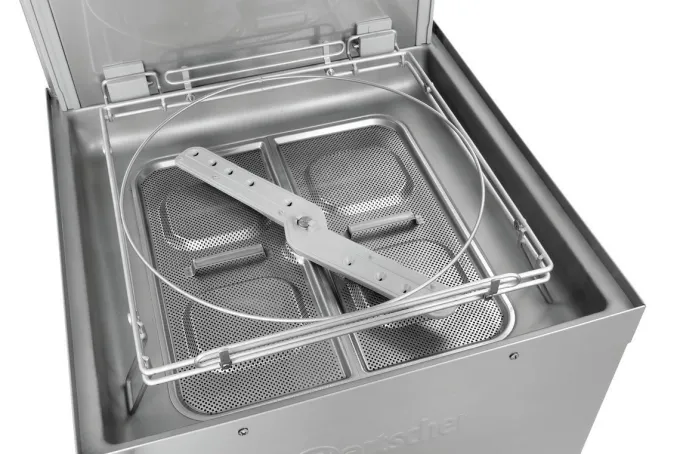 Lave-vaisselle professionnel à capot panier 500 x 500 mm - Bartscher