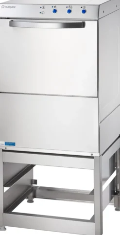 Lave Vaisselle Universel Inox avec Base et Doseur Détergent Panier 50 x 50 cm - Stalgast