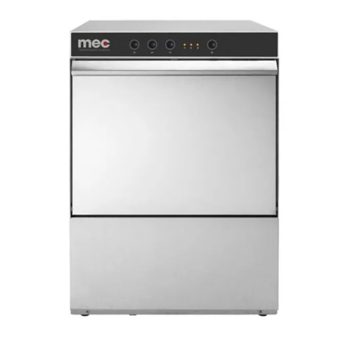 Lave-Verre Professionnel Ouverture Frontale T350 avec Adoucisseur Intégré - 3500 w - MEC