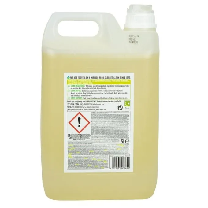 Liquide Vaisselle Concentré Citron et Aloe Vera 5L
